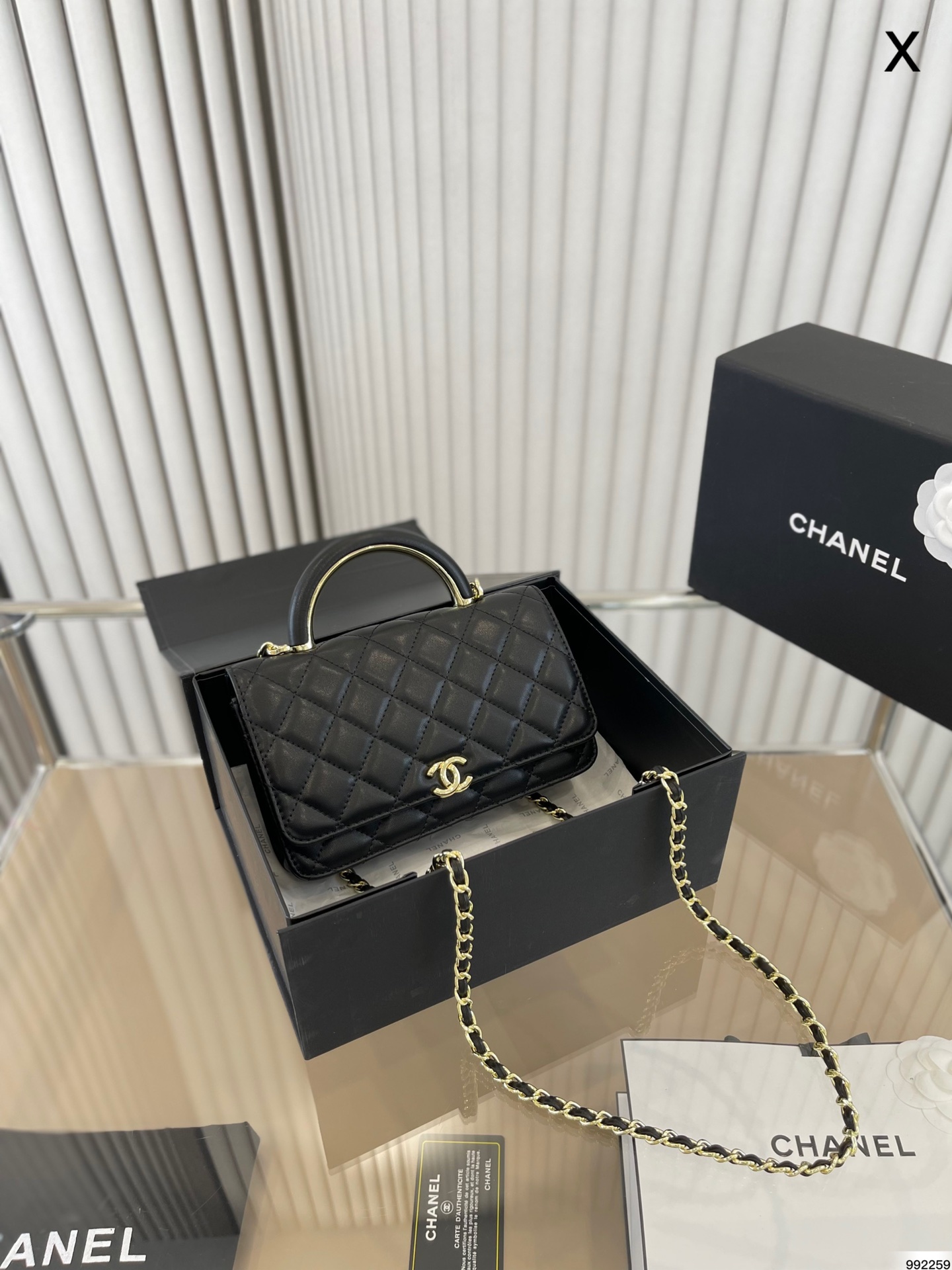 J5 4色折叠盒 香奈儿Chanel woc发财包 它是一个有容量的小可爱 Chanel装爱 好搭配 尺寸19 12