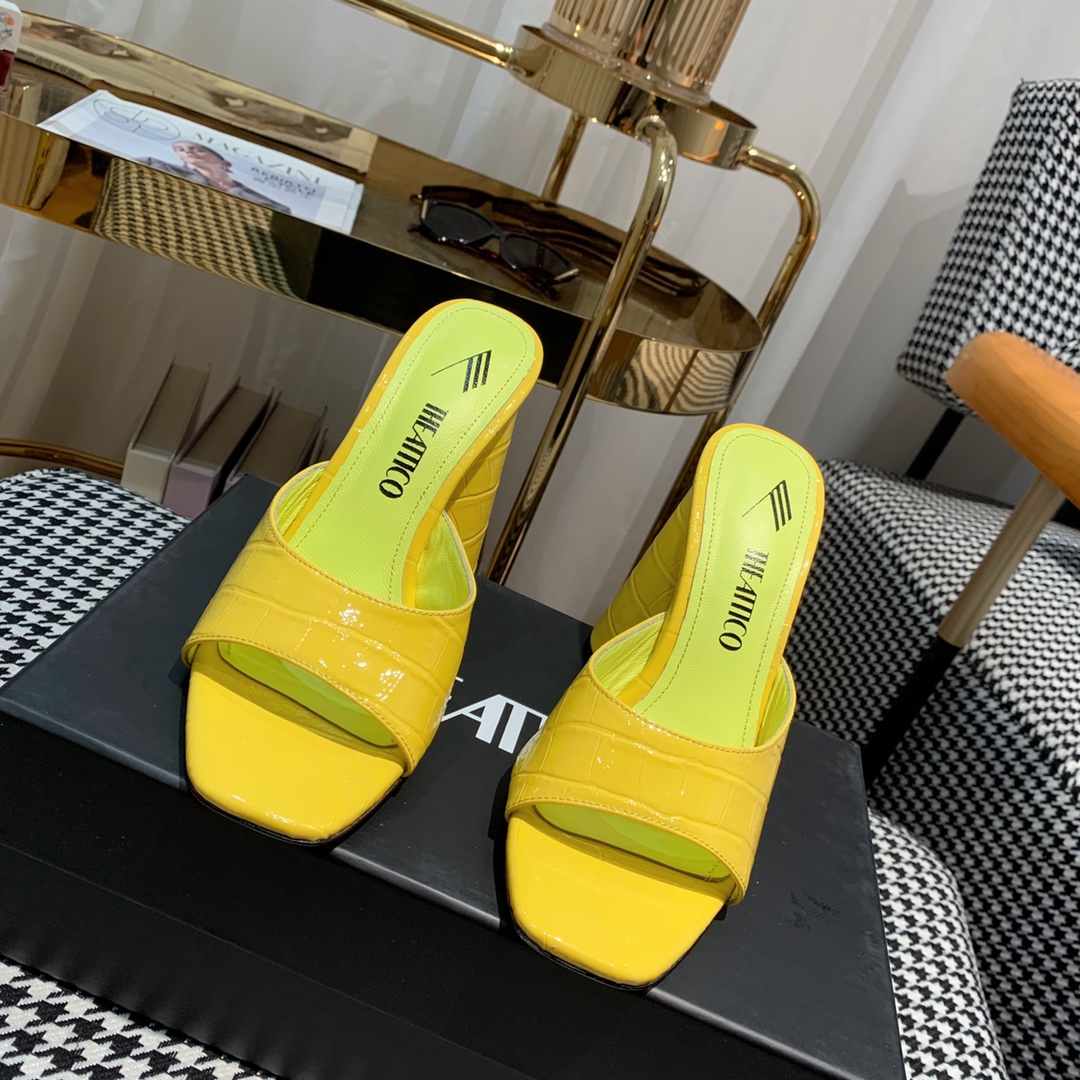 Italian Import: Bold Triangular Sandals with High Heels and Unique Designs - 图片 9