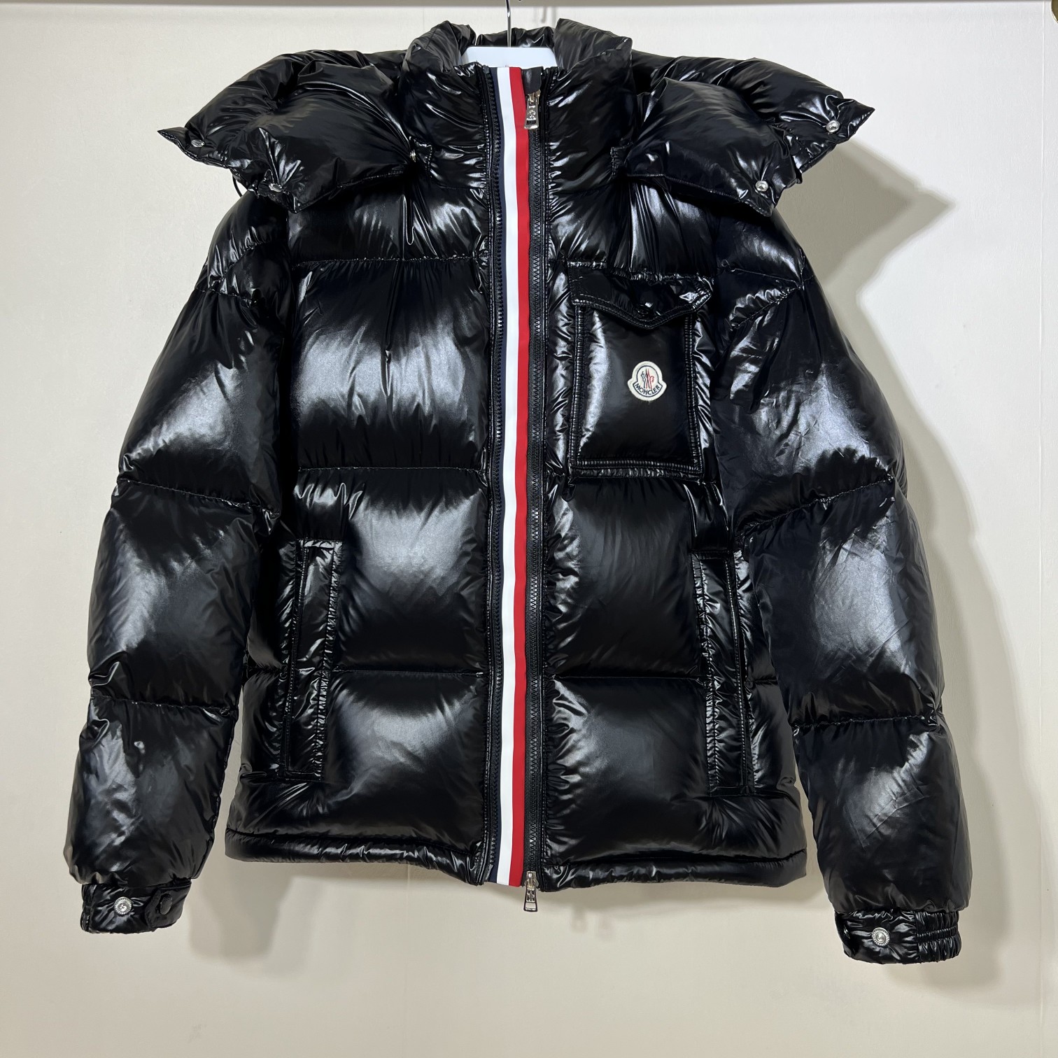 Moncler Ropa Abrigos y chaquetas Chaqueta de plumón Negro Universal para hombres y mujeres Hombres Nylon Fashion