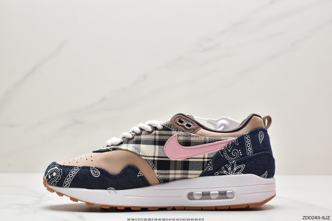 Patta x Nike Air Max 1 ”Monarch” retro casual running shoes DV3887-400