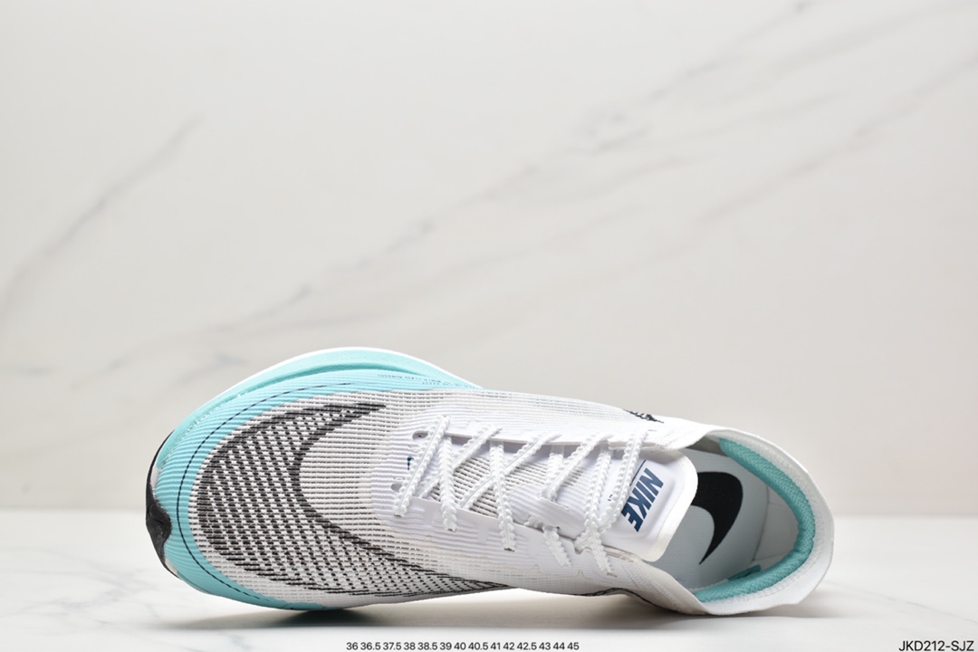 Nike ZoomX Vaporfly NEXT% 2”Teal Blue”破2系列马拉松慢跑鞋CU4123-300