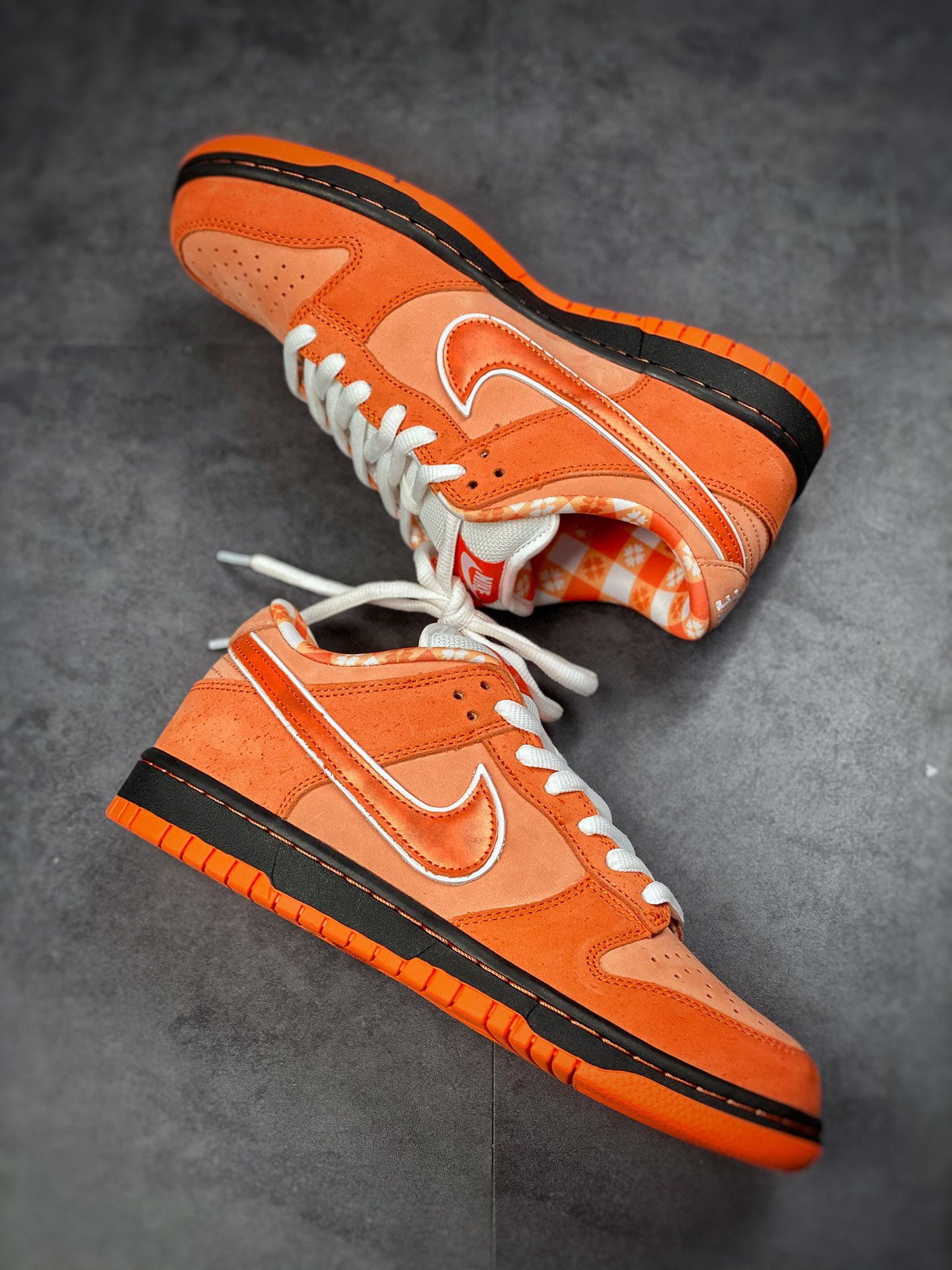 400 Concepts x Nike SB Dunk Low ”Orange Lobster” 橙龙虾 SB低帮运动休闲板鞋FD8776-800