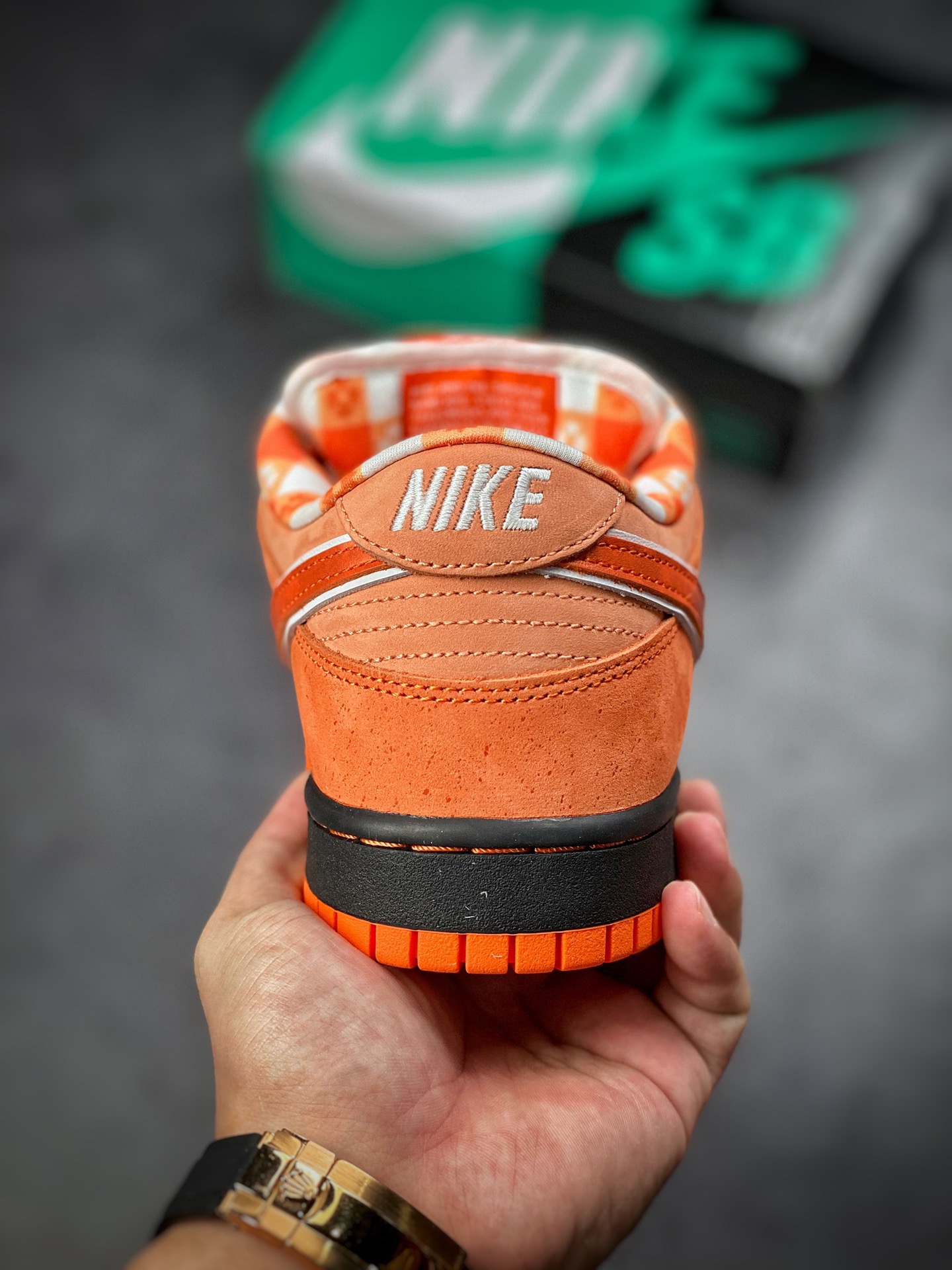 400 Concepts x Nike SB Dunk Low ”Orange Lobster” 橙龙虾 SB低帮运动休闲板鞋FD8776-800