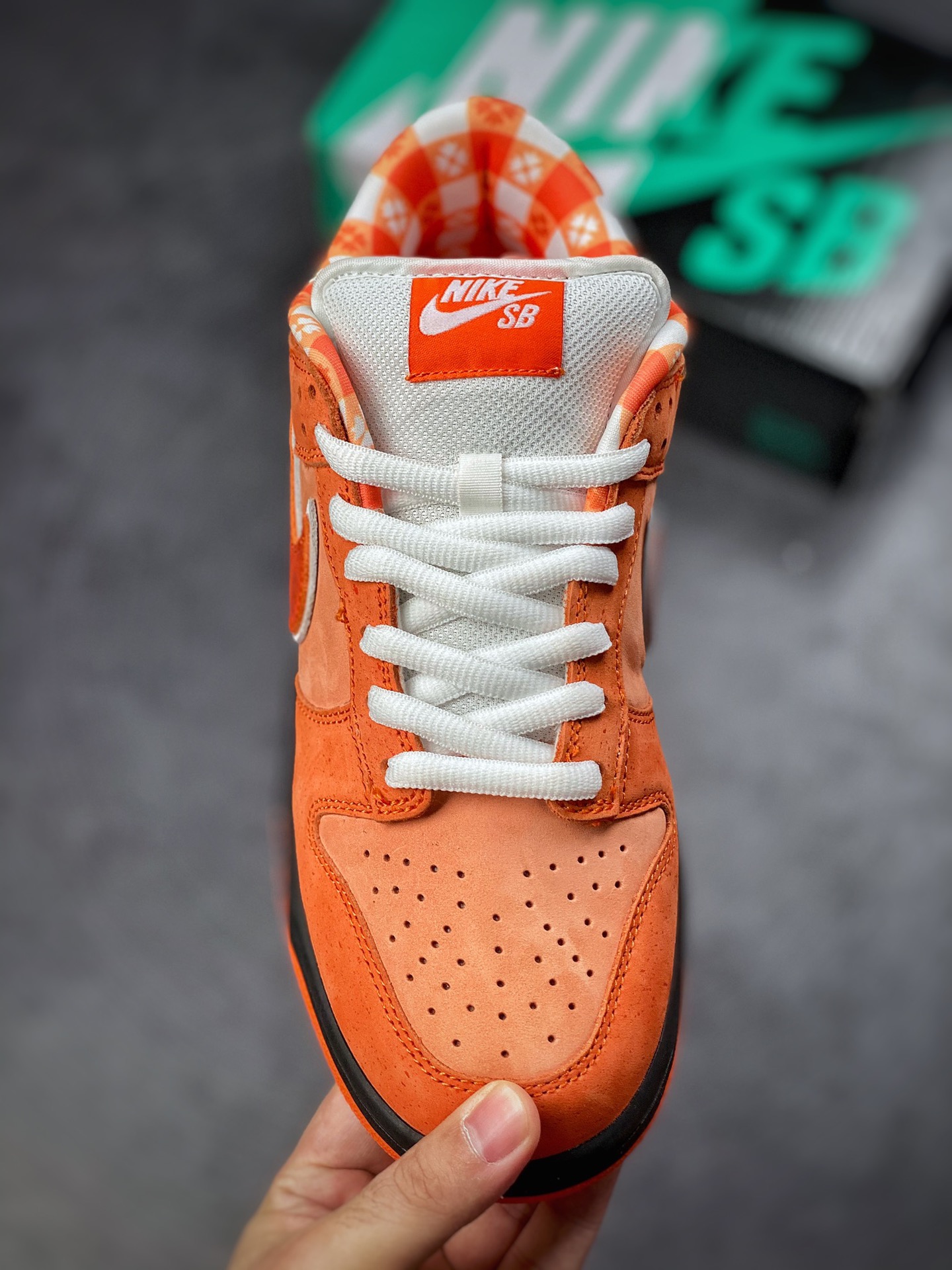 400 Concepts x Nike SB Dunk Low ”Orange Lobster” 橙龙虾 SB低帮运动休闲板鞋FD8776-800