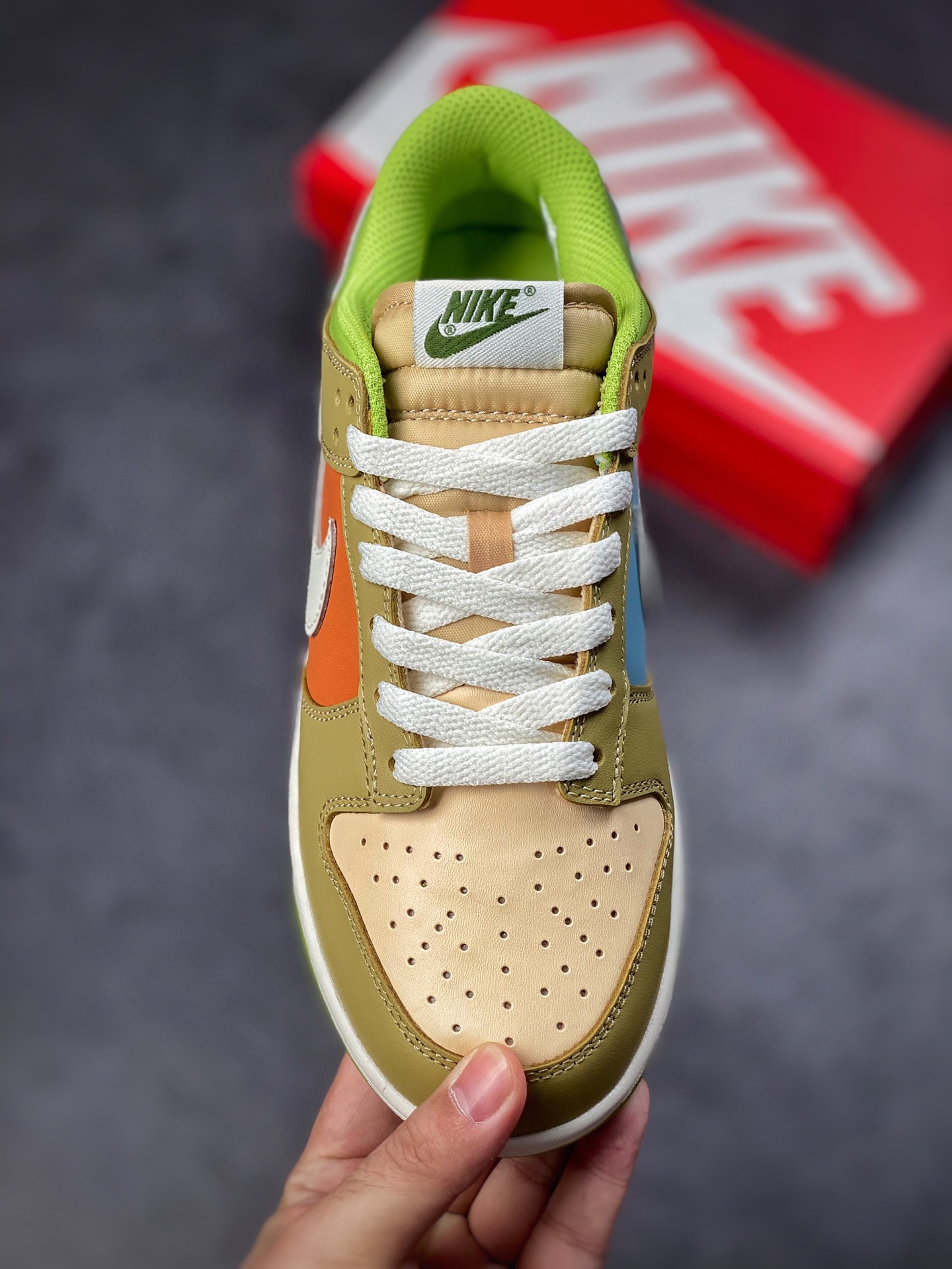300 Nike Dunk SB Low 大麦黄 彩色拼接 DV9108-711