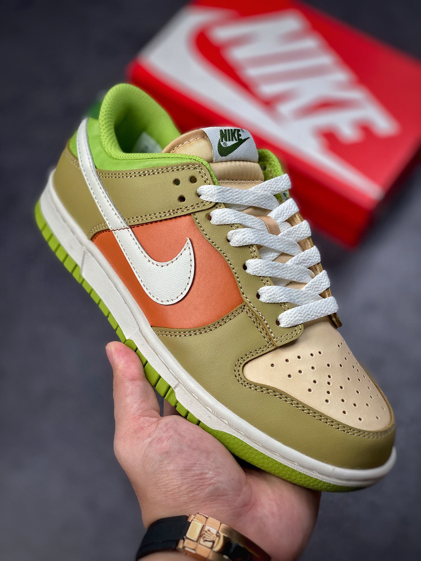 300 Nike Dunk SB Low 大麦黄 彩色拼接 DV9108-711