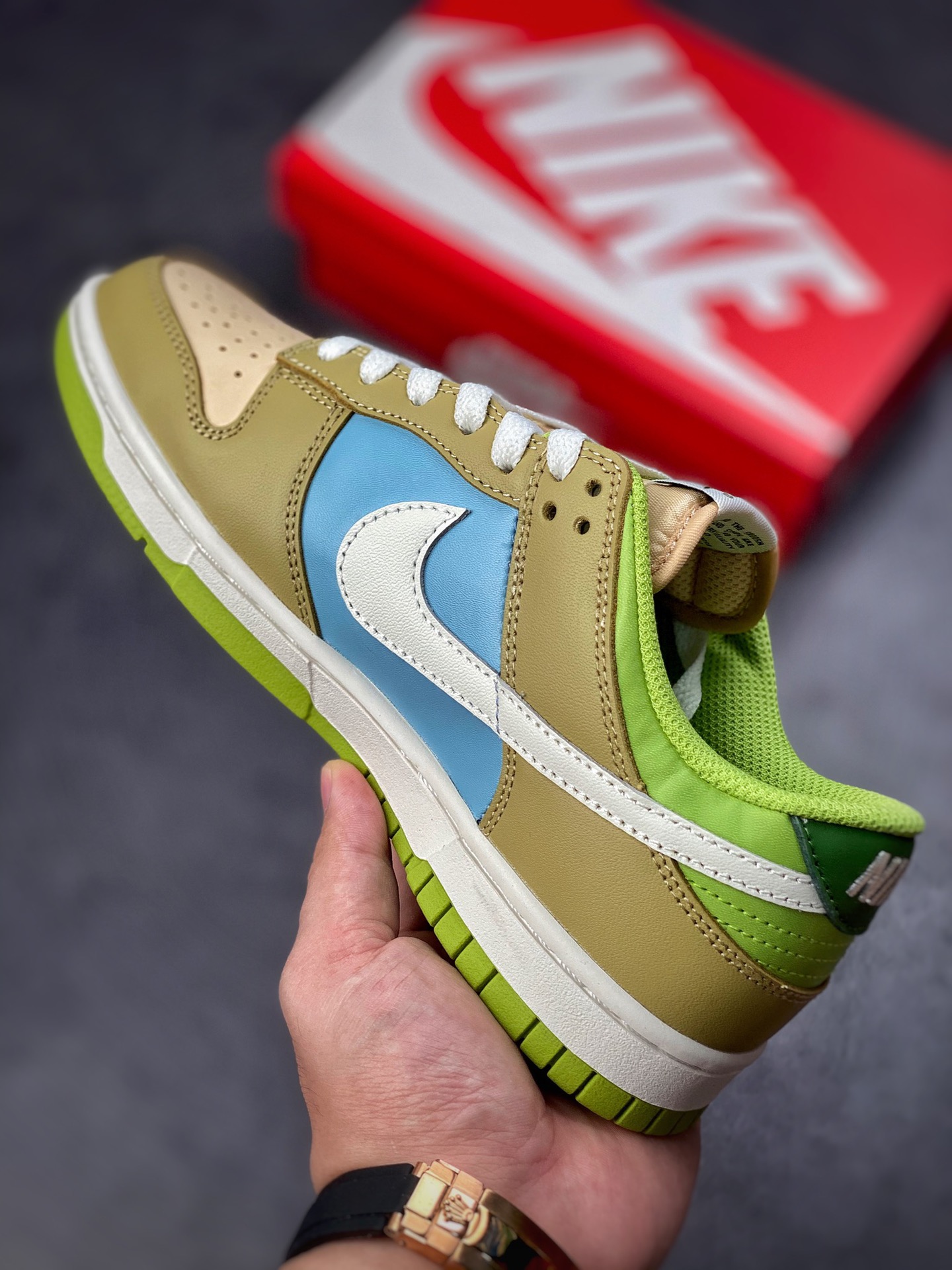 300 Nike Dunk SB Low 大麦黄 彩色拼接 DV9108-711