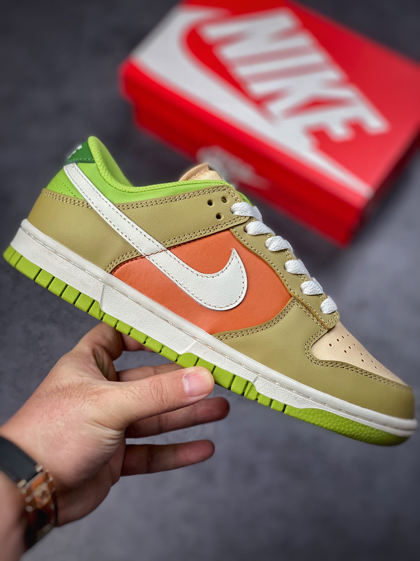 300 Nike Dunk SB Low 大麦黄 彩色拼接 DV9108-711