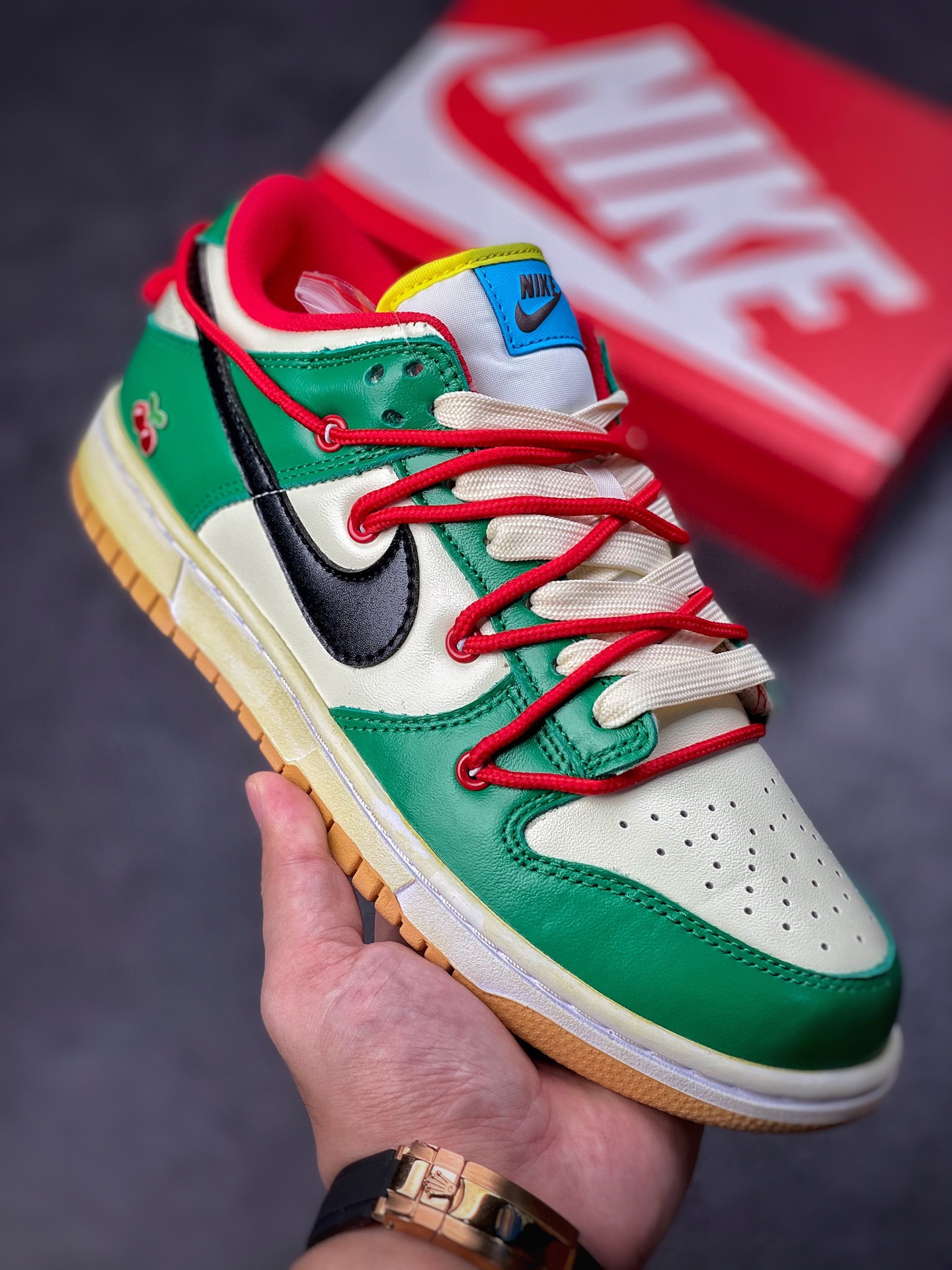360 Nike Dunk Low 解构绑带主题定制 DH0952-100