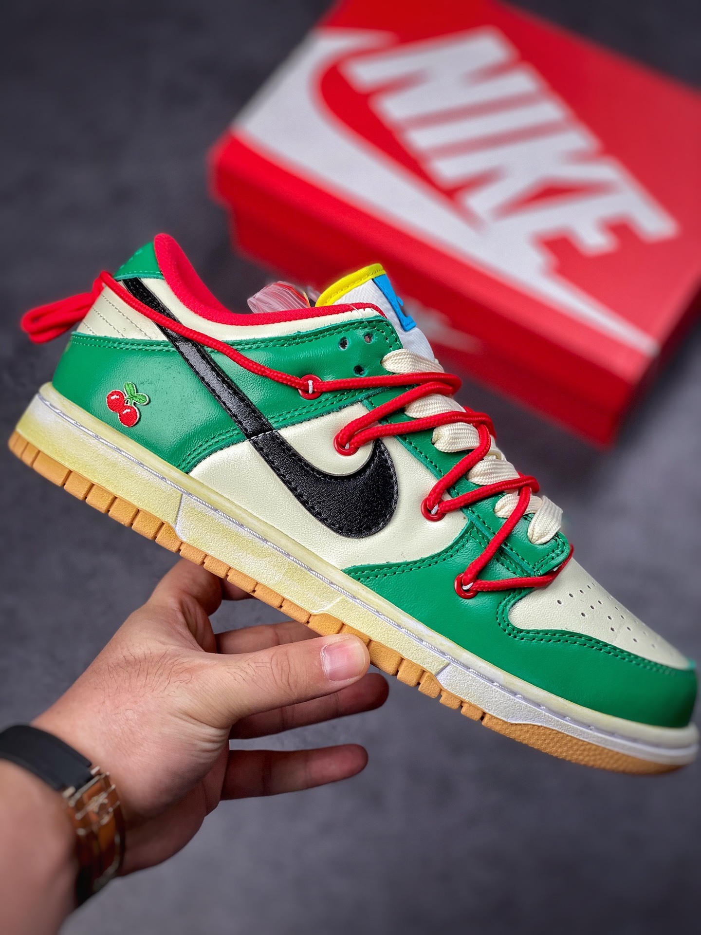 360 Nike Dunk Low 解构绑带主题定制 DH0952-100