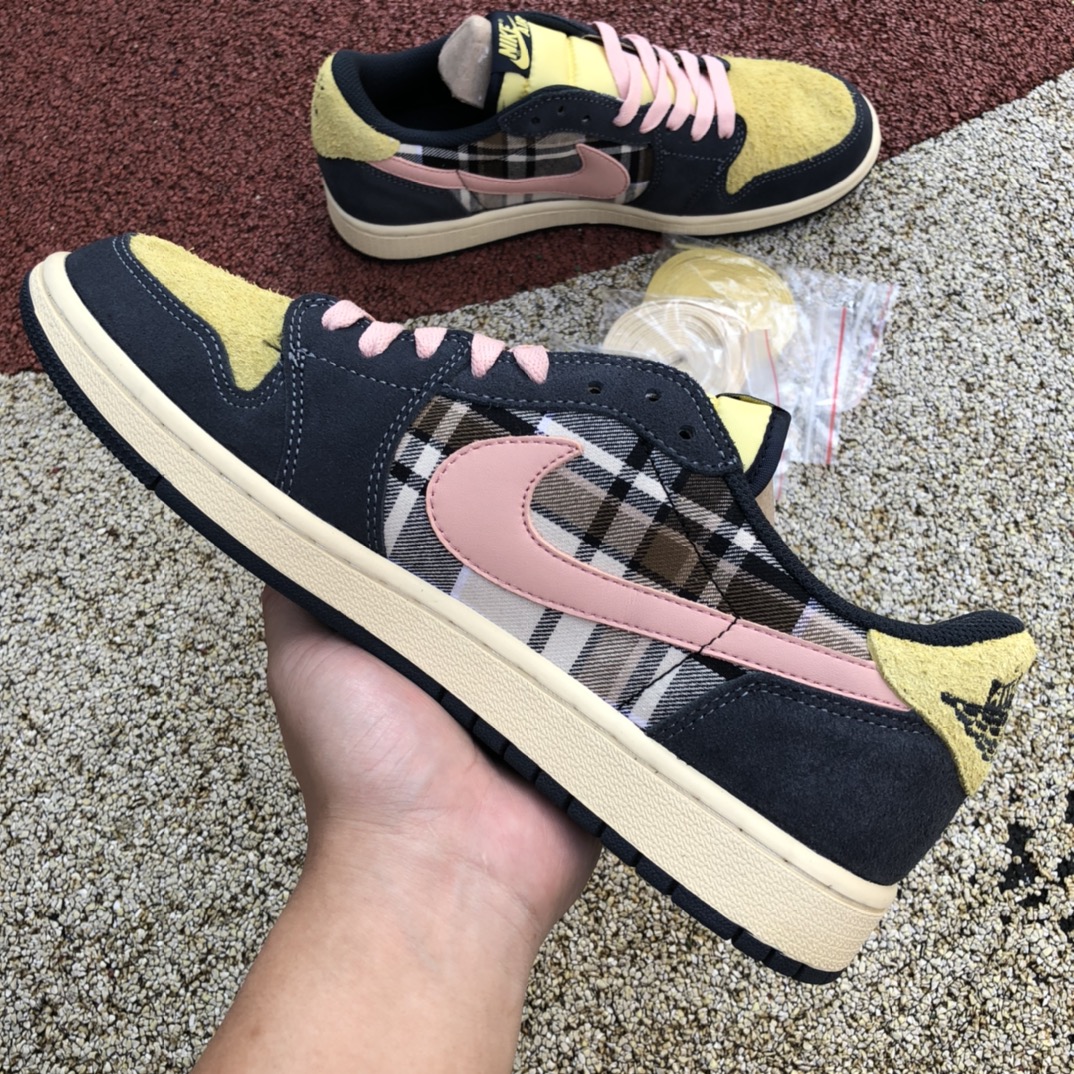 Travis Scott Air Jordan 1 AJ1 low help barb TS joint cq4277-618