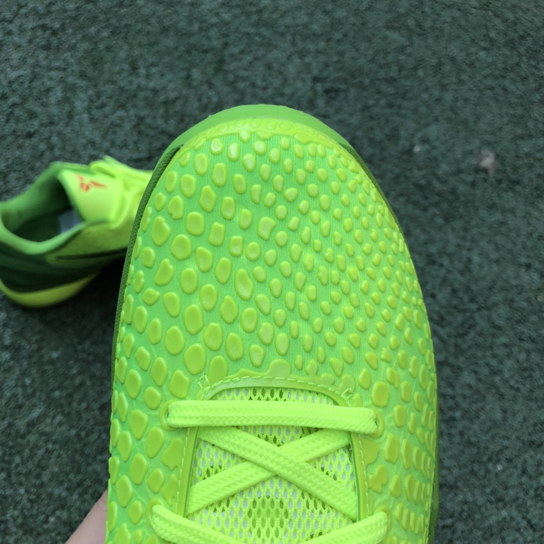 480  s2纯原版Nike Zoom Kobe 6 ZK6 科比6青蜂侠绿蛇圣诞 CW2190-300