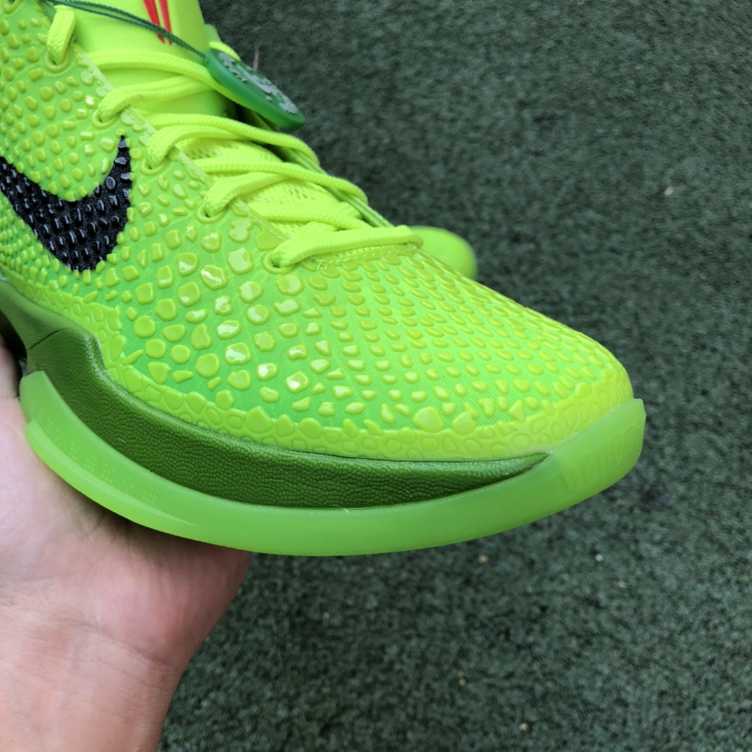480  s2纯原版Nike Zoom Kobe 6 ZK6 科比6青蜂侠绿蛇圣诞 CW2190-300