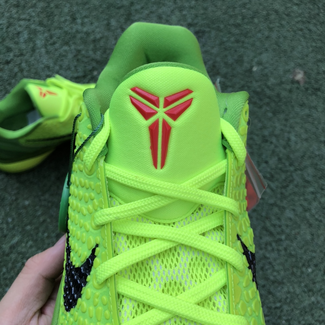 480  s2纯原版Nike Zoom Kobe 6 ZK6 科比6青蜂侠绿蛇圣诞 CW2190-300
