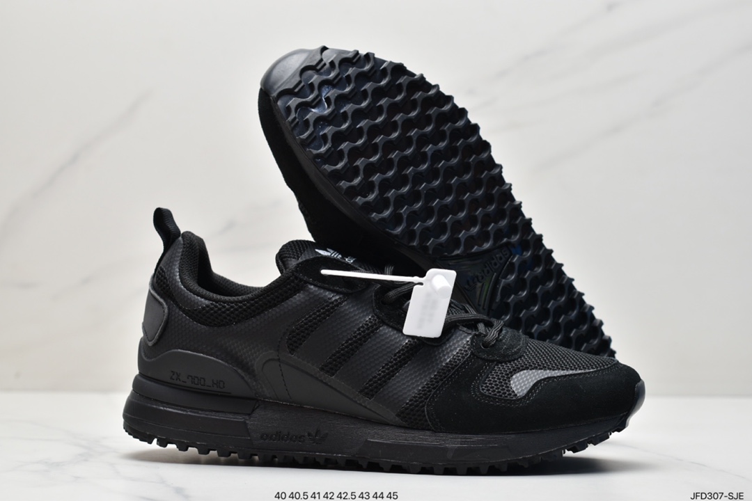 Adidas Originals ZX 750 HD ”White/Black/Sliver” Jogging Shoes FY0971