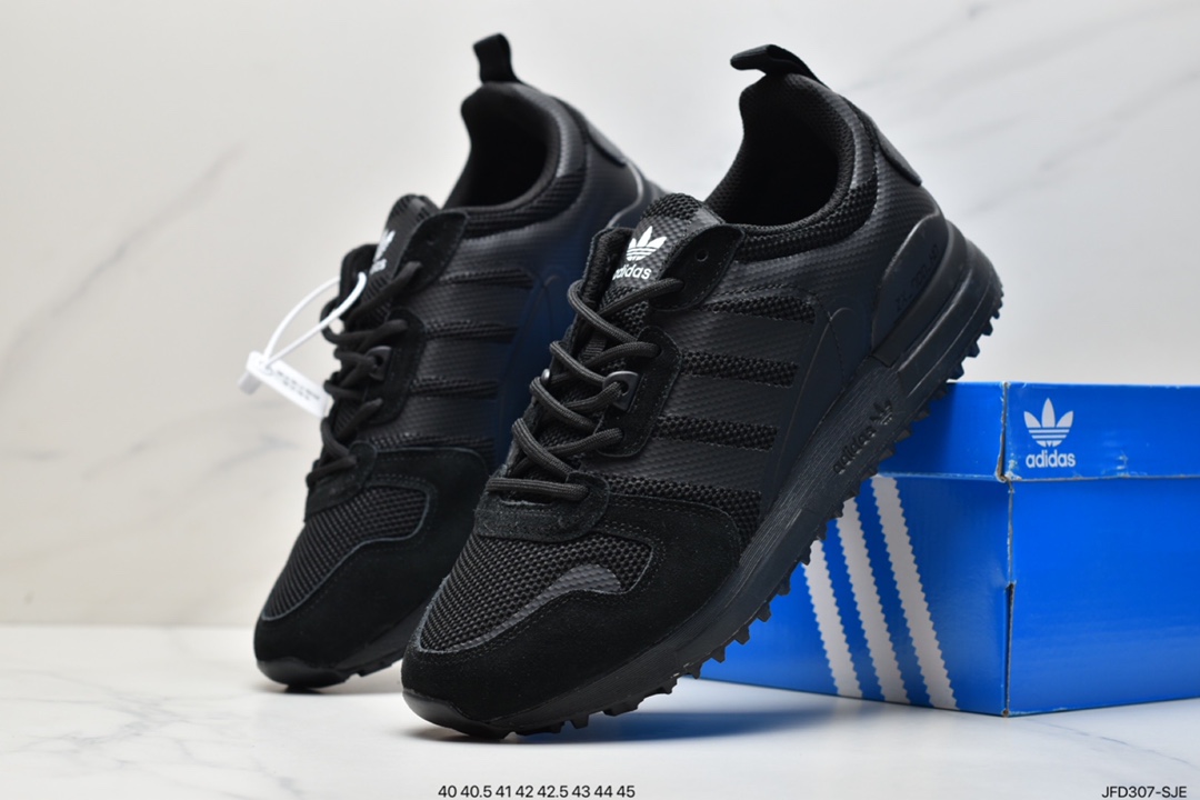 Adidas Originals ZX 750 HD ”White/Black/Sliver” Jogging Shoes FY0971