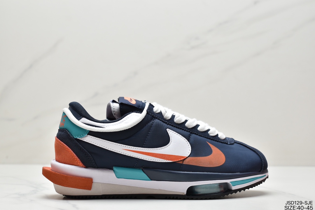 Sacai x Nike Air Zoom Cortez 4.0OG Royal Fuchsia”4.0 50周年联名款 DQ0581 Sacai x Nike Air Zoom Cortez 4.0OG Royal Fuchsia”4.0 50周年联名款 DQ0581