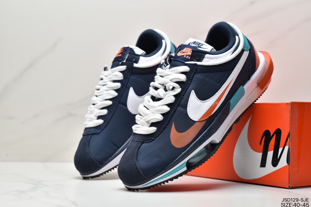 Sacai x Nike Air Zoom Cortez 4.0OG Royal Fuchsia”4.0 50周年联名款 DQ0581 Sacai x Nike Air Zoom Cortez 4.0OG Royal Fuchsia”4.0 50周年联名款 DQ0581