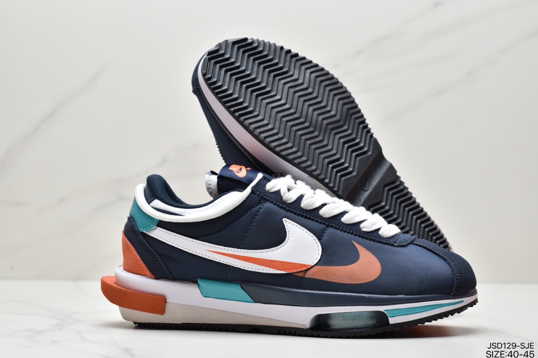 Sacai x Nike Air Zoom Cortez 4.0OG Royal Fuchsia”4.0 50周年联名款 DQ0581 Sacai x Nike Air Zoom Cortez 4.0OG Royal Fuchsia”4.0 50周年联名款 DQ0581