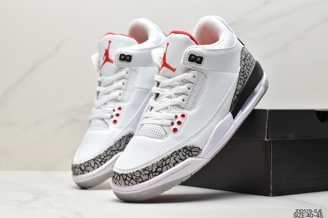 潮流教父藤原浩主理品牌Fragment Design x Air Jordan 3 SP”Fragment”迈克尔·乔丹AJ3 DA3595-100