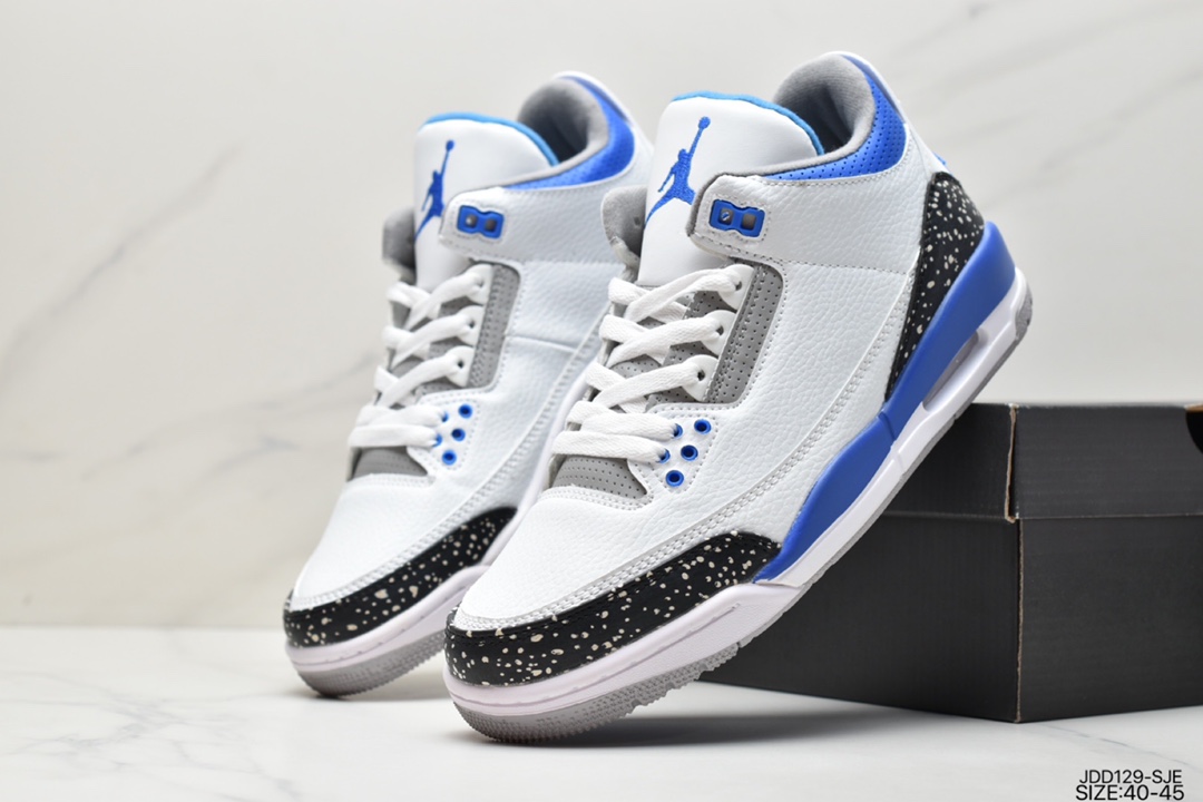 潮流教父藤原浩主理品牌Fragment Design x Air Jordan 3 SP”Fragment”迈克尔·乔丹AJ3 DA3595-100