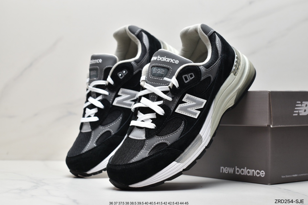 Pure original New Balance Made in USA M992 series American blood classic retro casual sports W992GG