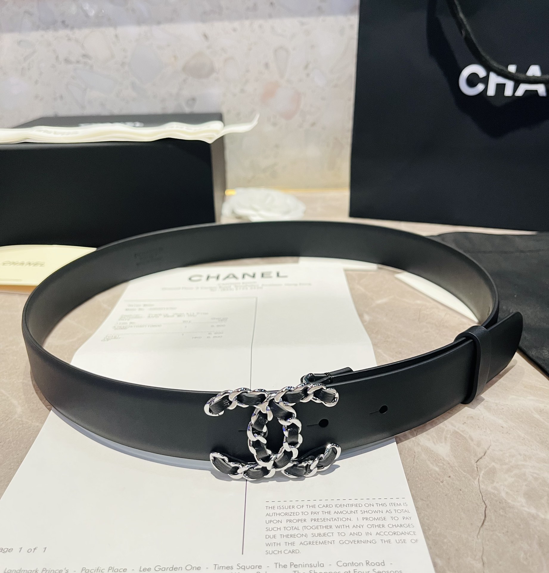 配全套包装礼盒CELINE3.0cm