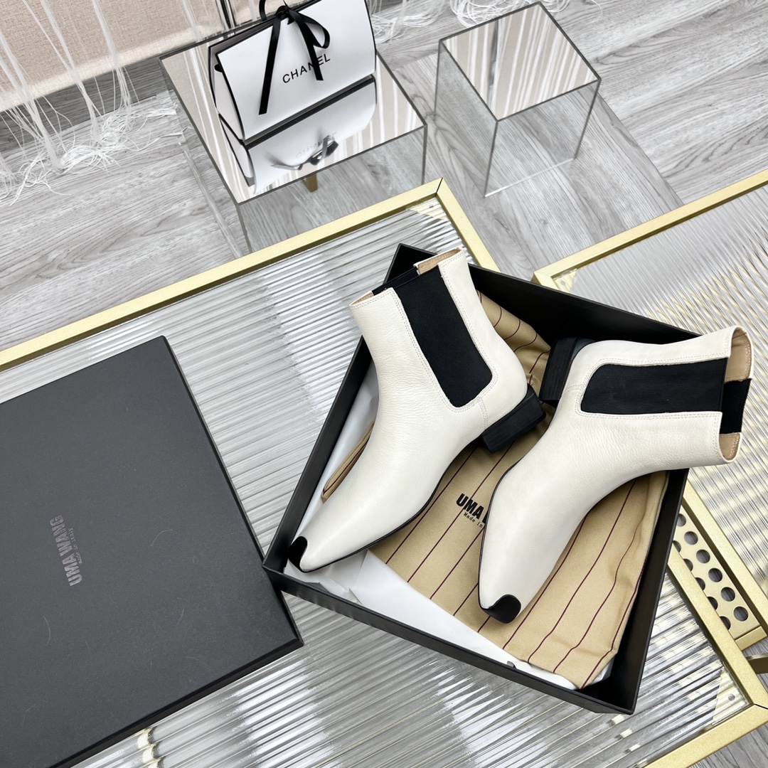 UMA WANG Ballet Boots: Classic, Comfortable, Italian Handmade, Size 35-39 - 图片 4