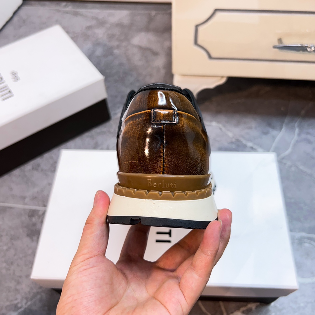 Colección Berluti de stock propio! Avalada por Eddie Peng, la marca de lujo se remonta a su ADN-pati