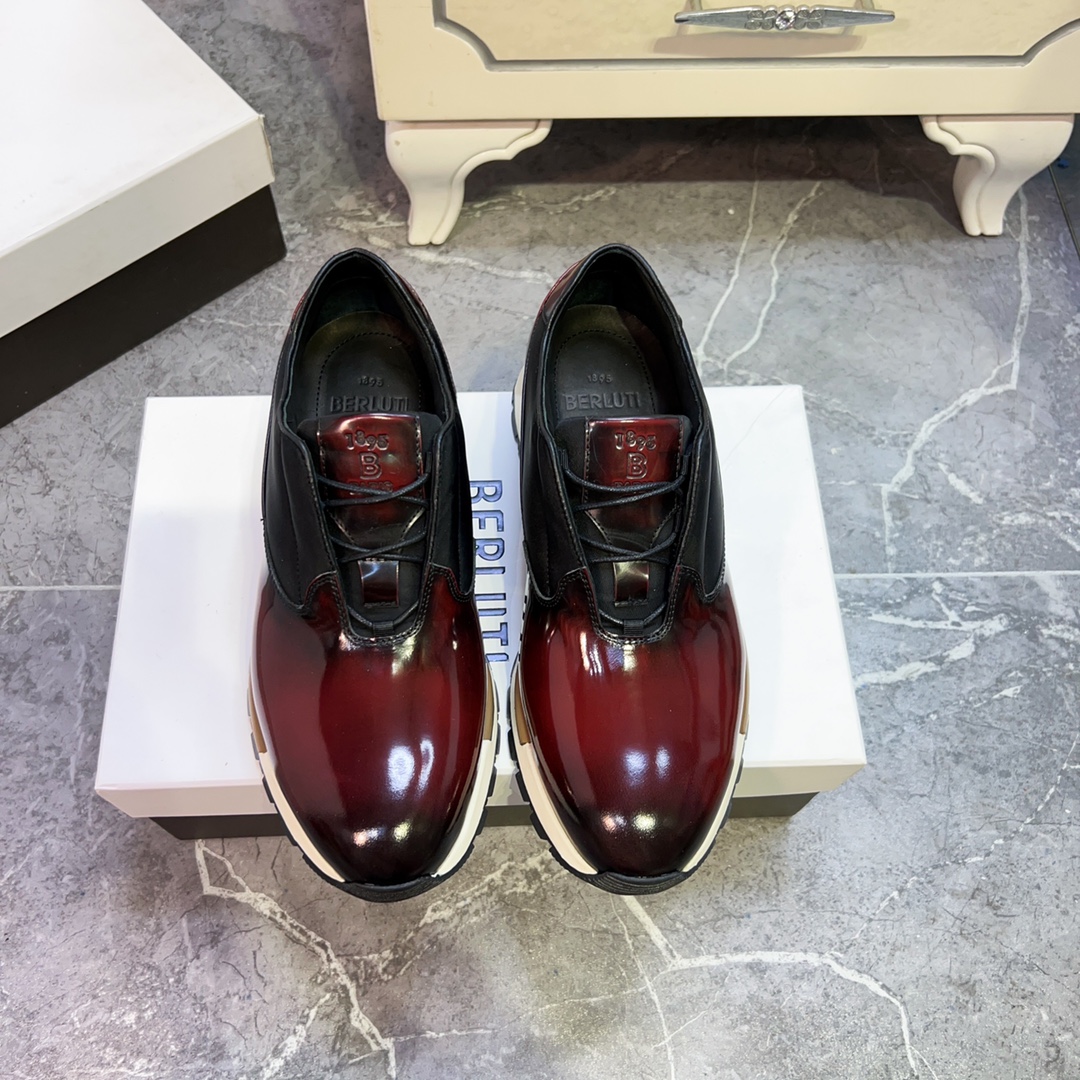 Colección Berluti de stock propio! Avalada por Eddie Peng, la marca de lujo se remonta a su ADN-pati