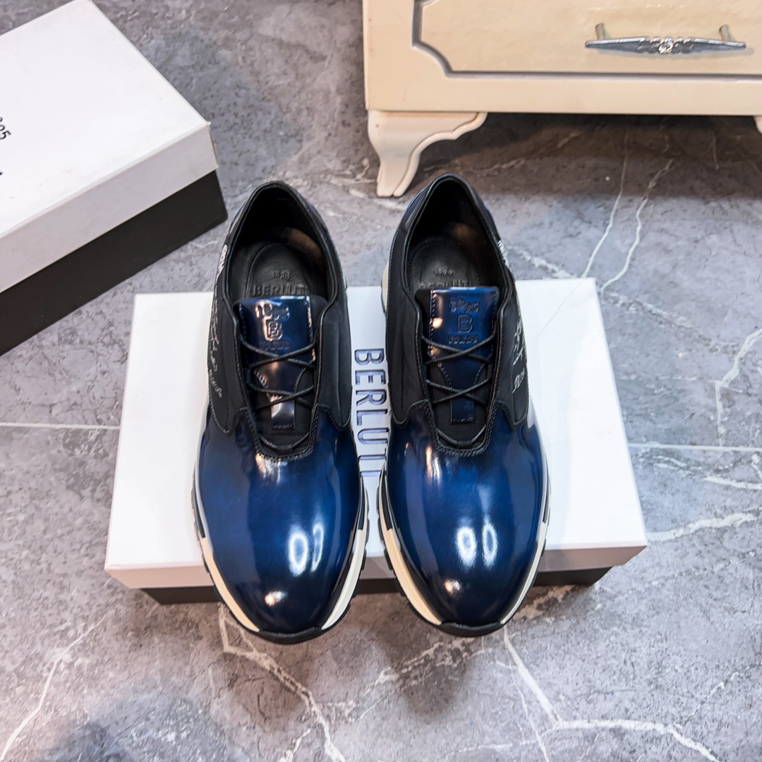 Colección Berluti de stock propio! Avalada por Eddie Peng, la marca de lujo se remonta a su ADN-pati