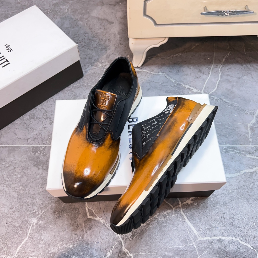 Colección Berluti de stock propio! Avalada por Eddie Peng, la marca de lujo se remonta a su ADN-pati