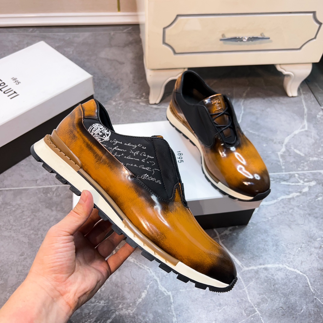 Colección Berluti de stock propio! Avalada por Eddie Peng, la marca de lujo se remonta a su ADN-pati