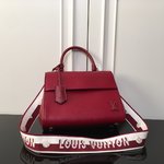High Quality Designer
 Louis Vuitton Bags Handbags Purple Red Weave Epi Resin Casual M59134