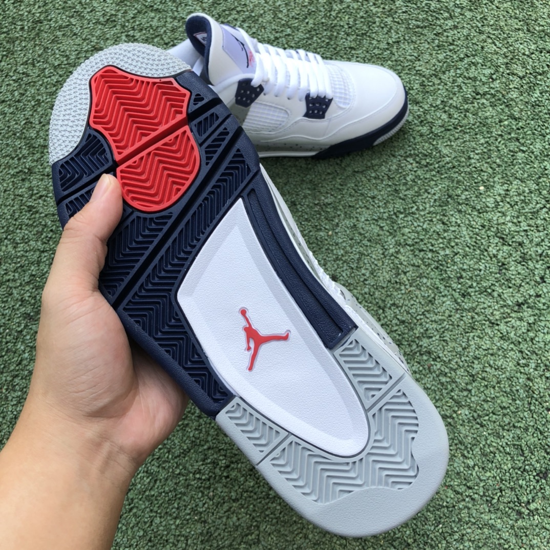 530 纯原版Air Jordan 4“Midnight Navy”海军蓝配色 dh6927-140