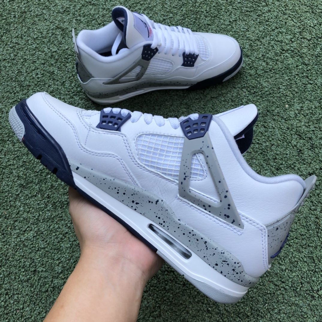 530 纯原版Air Jordan 4“Midnight Navy”海军蓝配色 dh6927-140