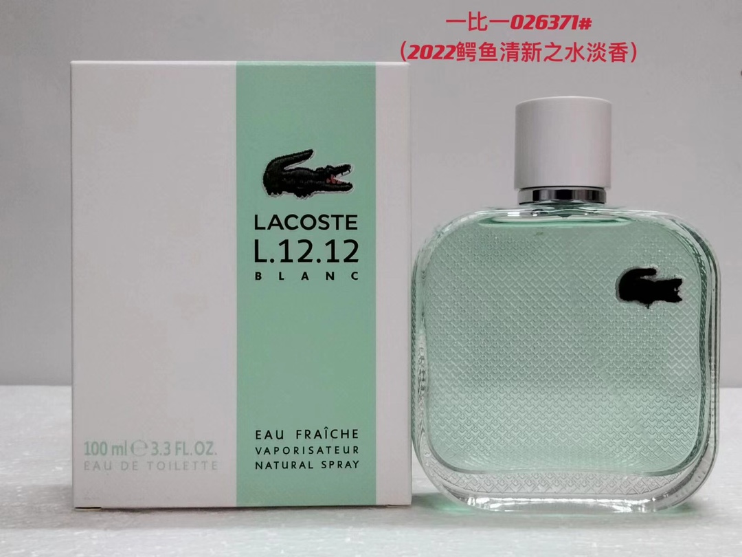 Lacoste L.12.12 Blanc Eau Fraîche Eau de Toilette - 100ml