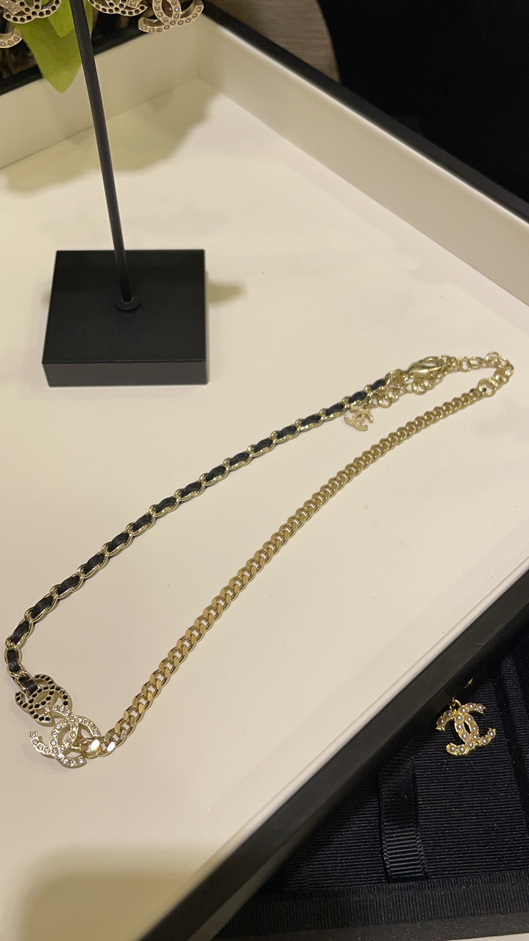 香奈儿 Chanel 传世高定珠宝耳环项链戒指首饰 #CE7EEFE4 3