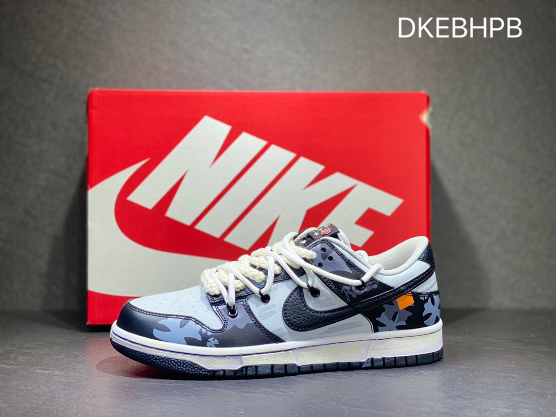 320 NIKE Dunk SB Low 绑带 低帮休闲板鞋 DD3363-002