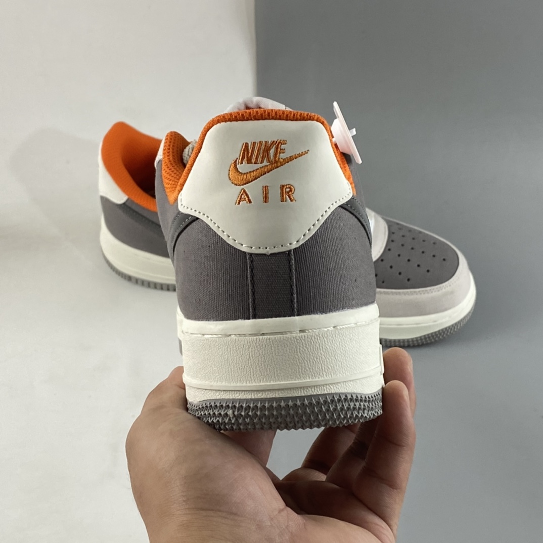 P220 Nike Air Force 1'07 Low 麻橙布面 空军一号低帮休闲板鞋 DG2296-016