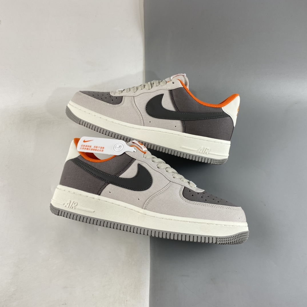 P220 Nike Air Force 1'07 Low 麻橙布面 空军一号低帮休闲板鞋 DG2296-016