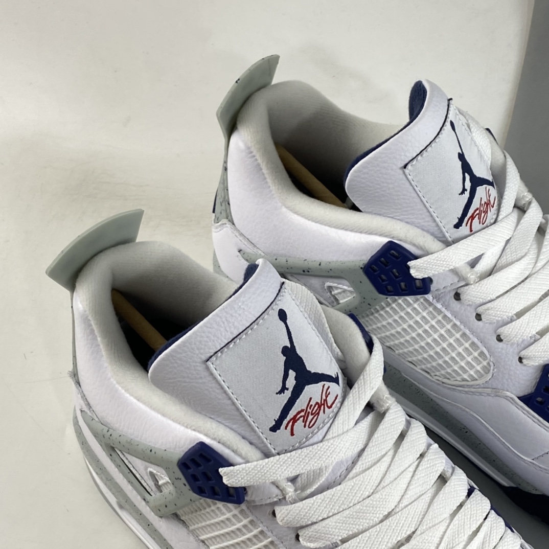 P450 Air Jordan 4 Retro ”Midnight Navy” AJ4 乔4 午夜蓝 男子文化篮球鞋 DH6927-140