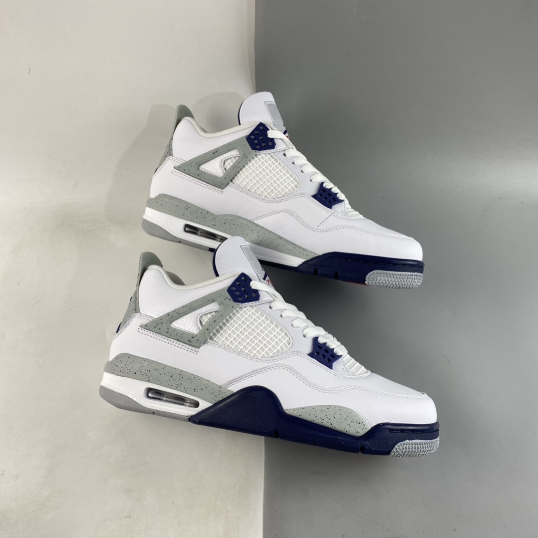 P450 Air Jordan 4 Retro ”Midnight Navy” AJ4 乔4 午夜蓝 男子文化篮球鞋 DH6927-140