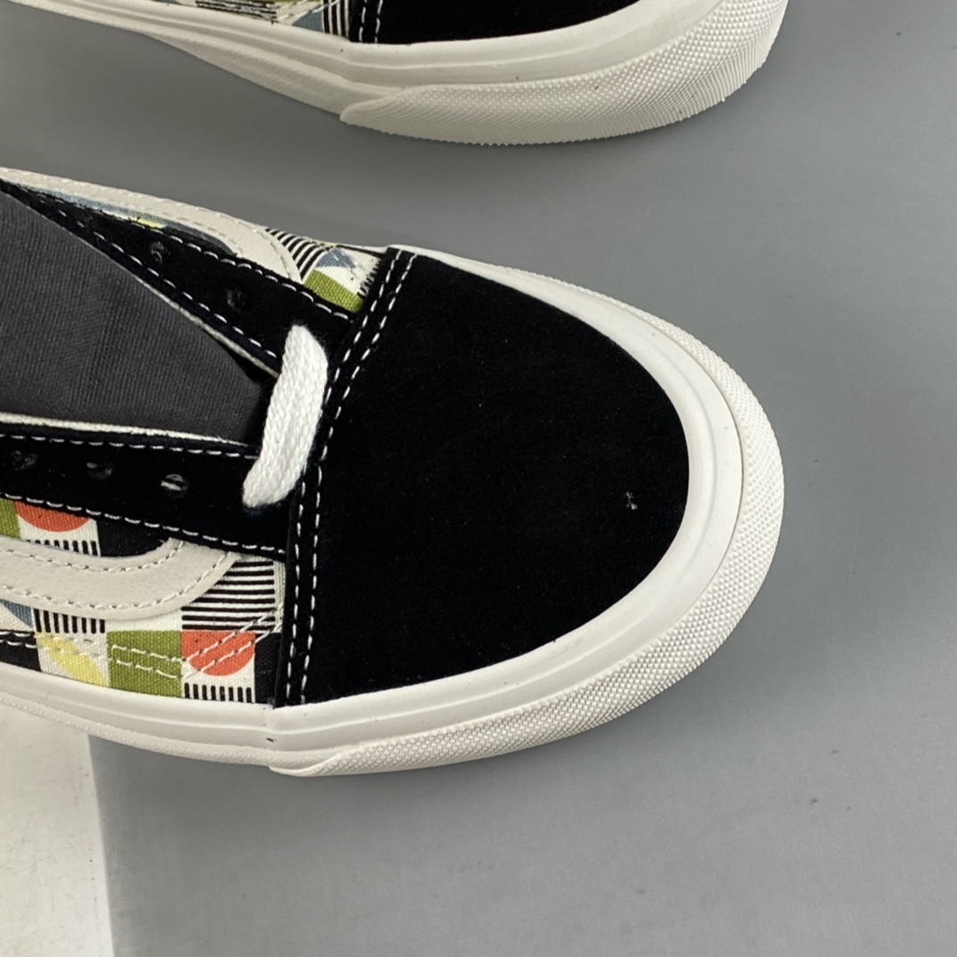 Vans Old Skool 36 Dx Anaheim series century-old classic ethnic style pattern low-top sneakers VN0A54F34WM