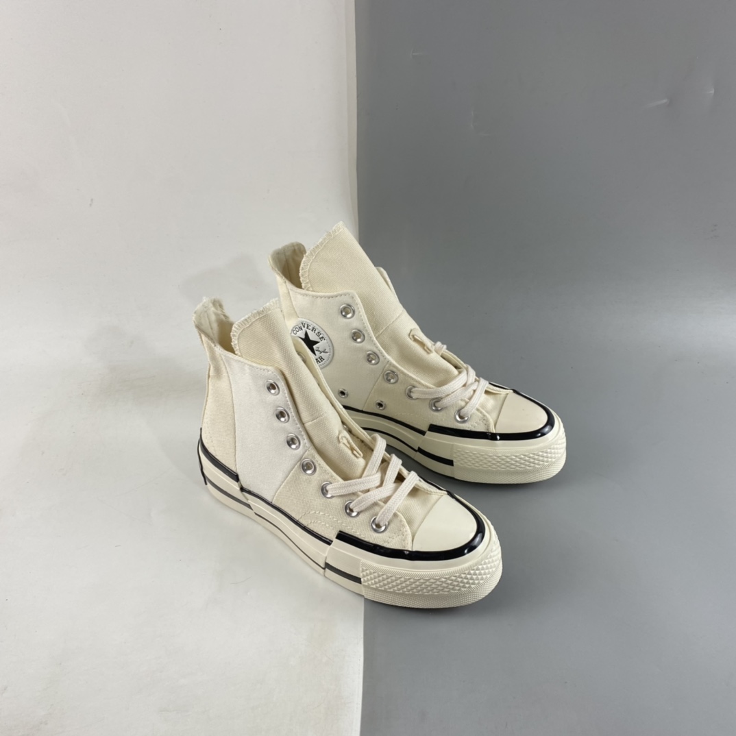 Converse Chuck 70 Plus Converse deconstructed classic high-top sneakers A00915C