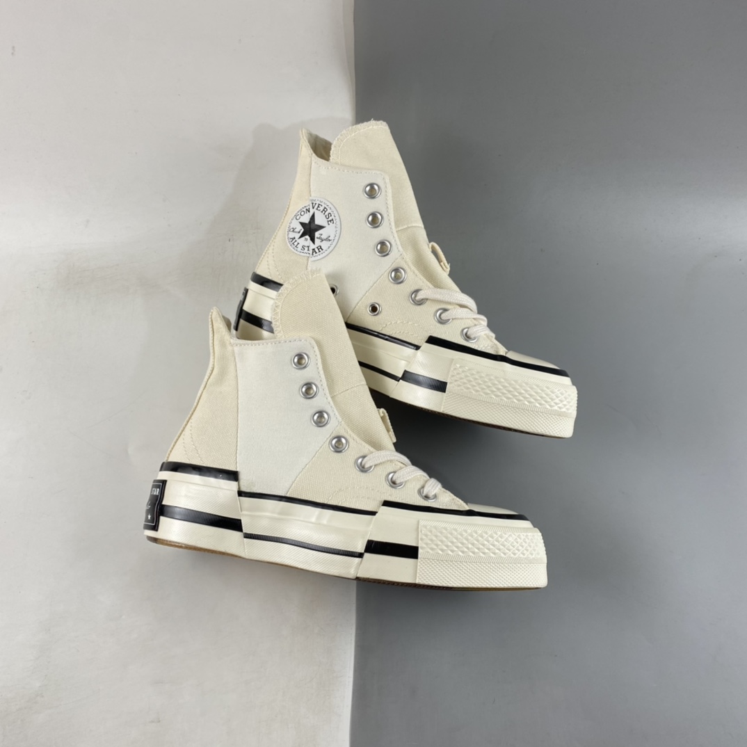 Converse Chuck 70 Plus Converse deconstructed classic high-top sneakers A00915C