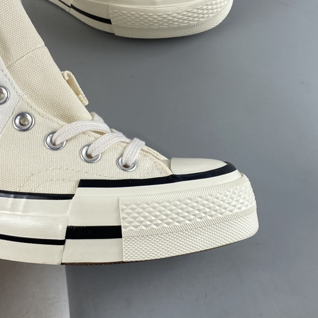 Converse Chuck 70 Plus Converse deconstructed classic high-top sneakers A00915C