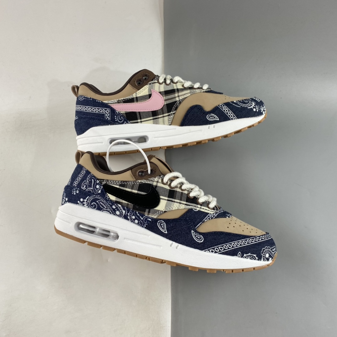 P240 Nike Air Max 1 腰花果 耐克半掌气垫复古跑步鞋 CT5053-001