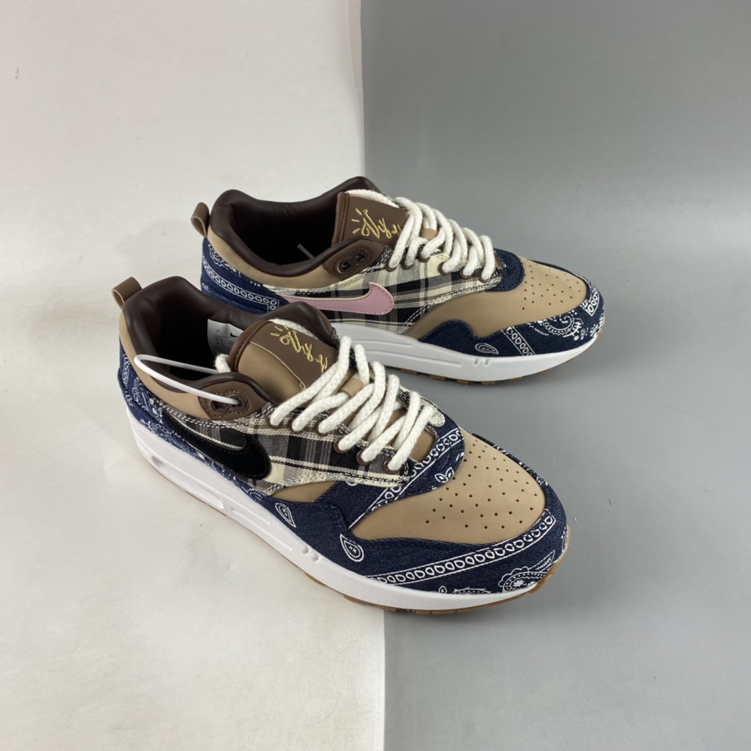 P240 Nike Air Max 1 腰花果 耐克半掌气垫复古跑步鞋 CT5053-001