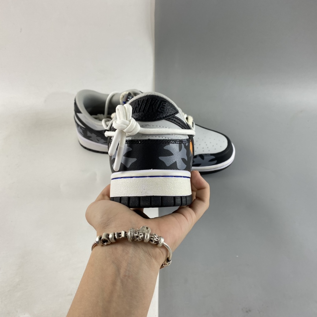 P300 Nike Dunk Low 绑带解构 SB扣碎篮板时尚休闲板鞋 DD3363-002